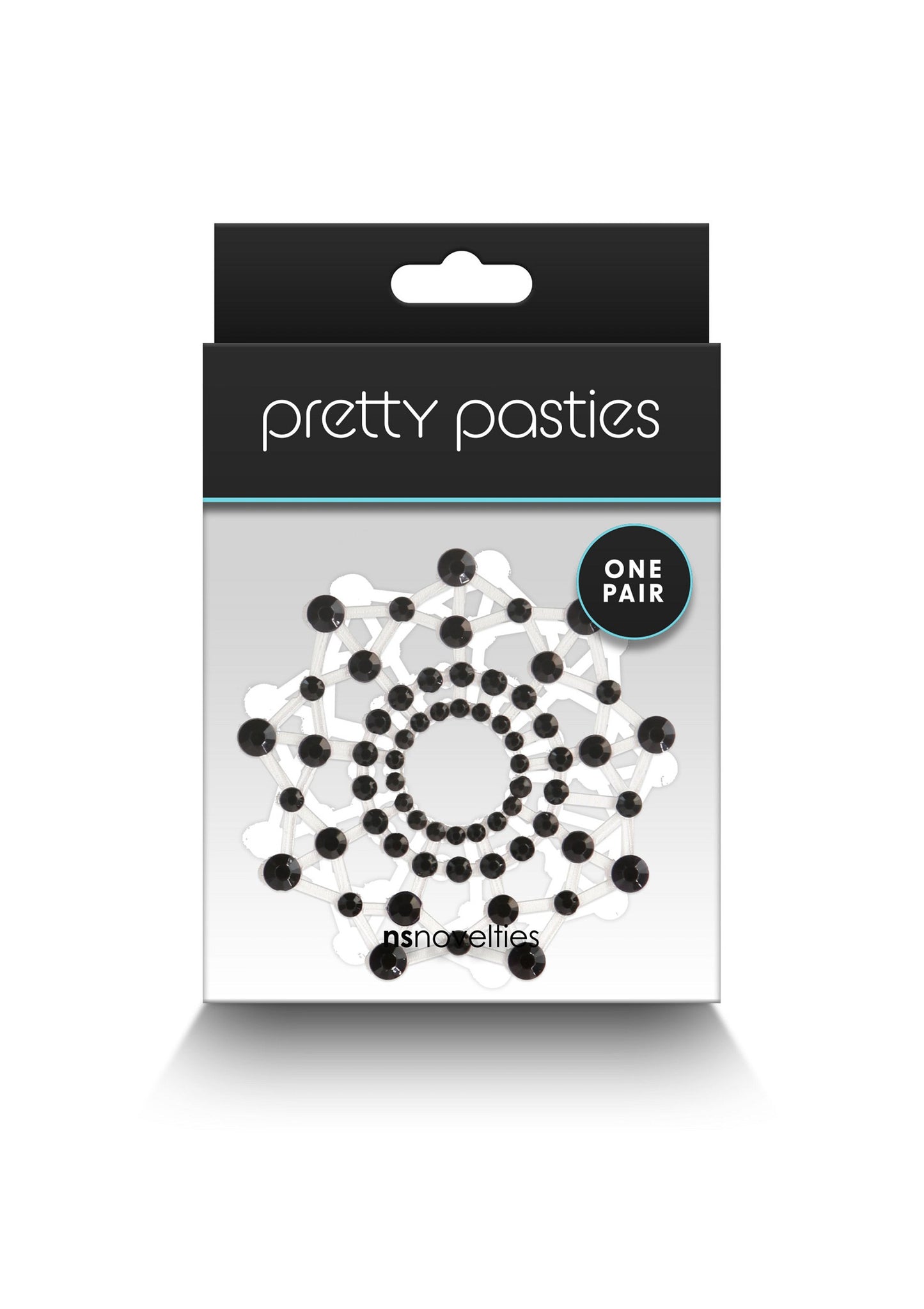 NS Novelties Pretty Pasties Charm III BLACK - 1