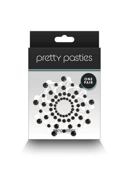 NS Novelties Pretty Pasties Charm III BLACK - 1