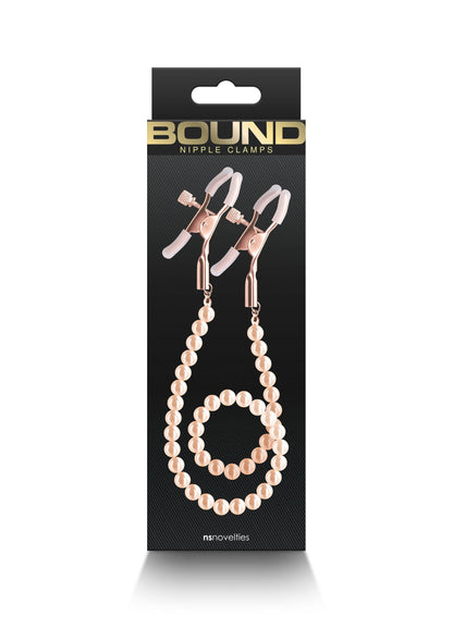 Nipple Clamps DC1 ROSEGOLD - 2