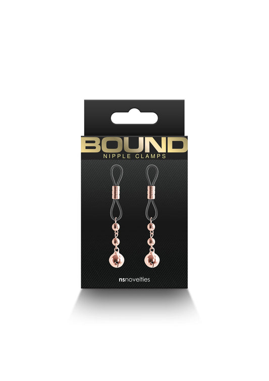 Nipple Clamps D1 - Rose Gold