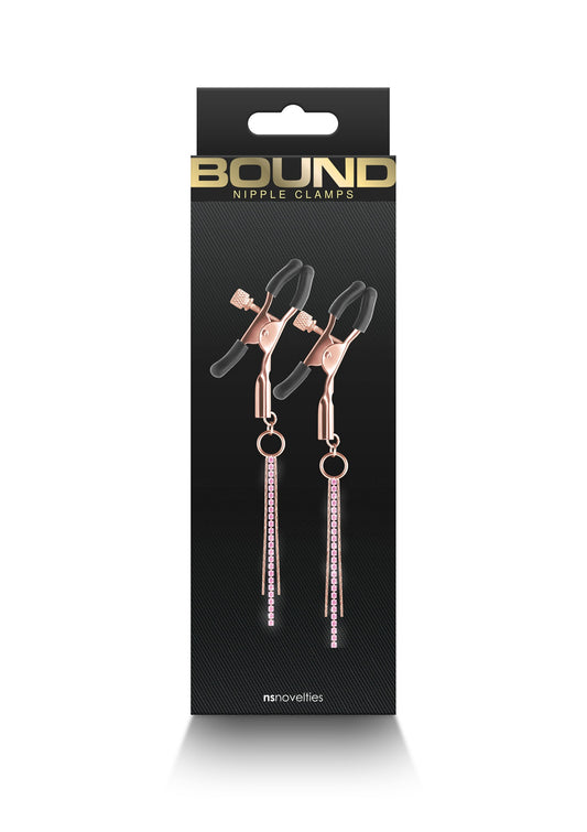 Nipple Clamps D3 - Rose Gold