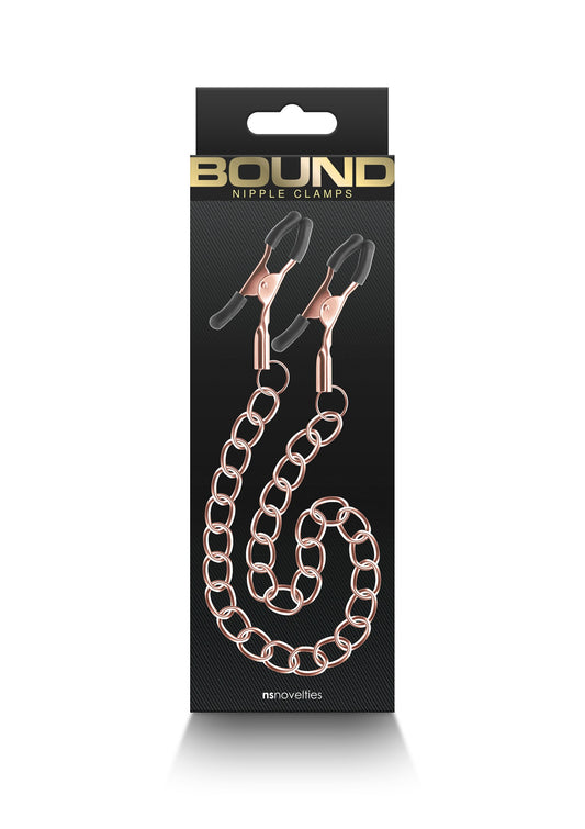 Nipple Clamps DC2 - Rose Gold