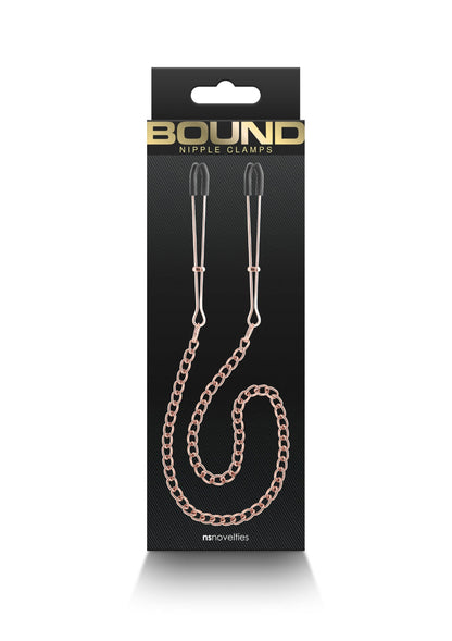 Nipple Clamps DC3 ROSEGOLD - 2