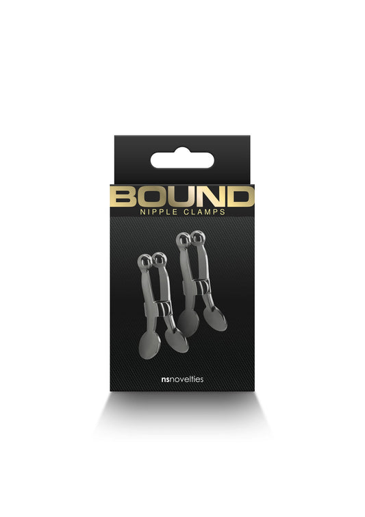 NS Novelties Bound Nipple Clamps C1 - Black