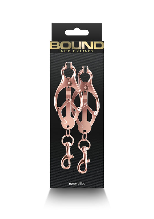 Nipple Clamps C3 - Rose Gold