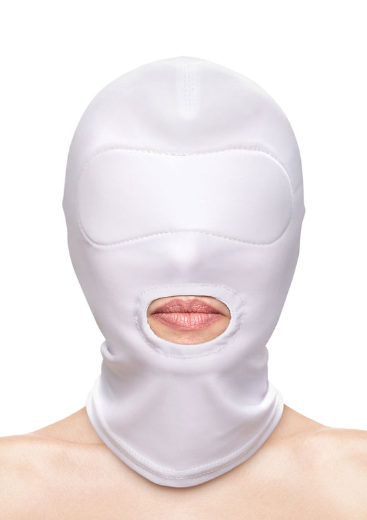 NS Novelties Fetish &amp; Fashion Mouth Hood - White