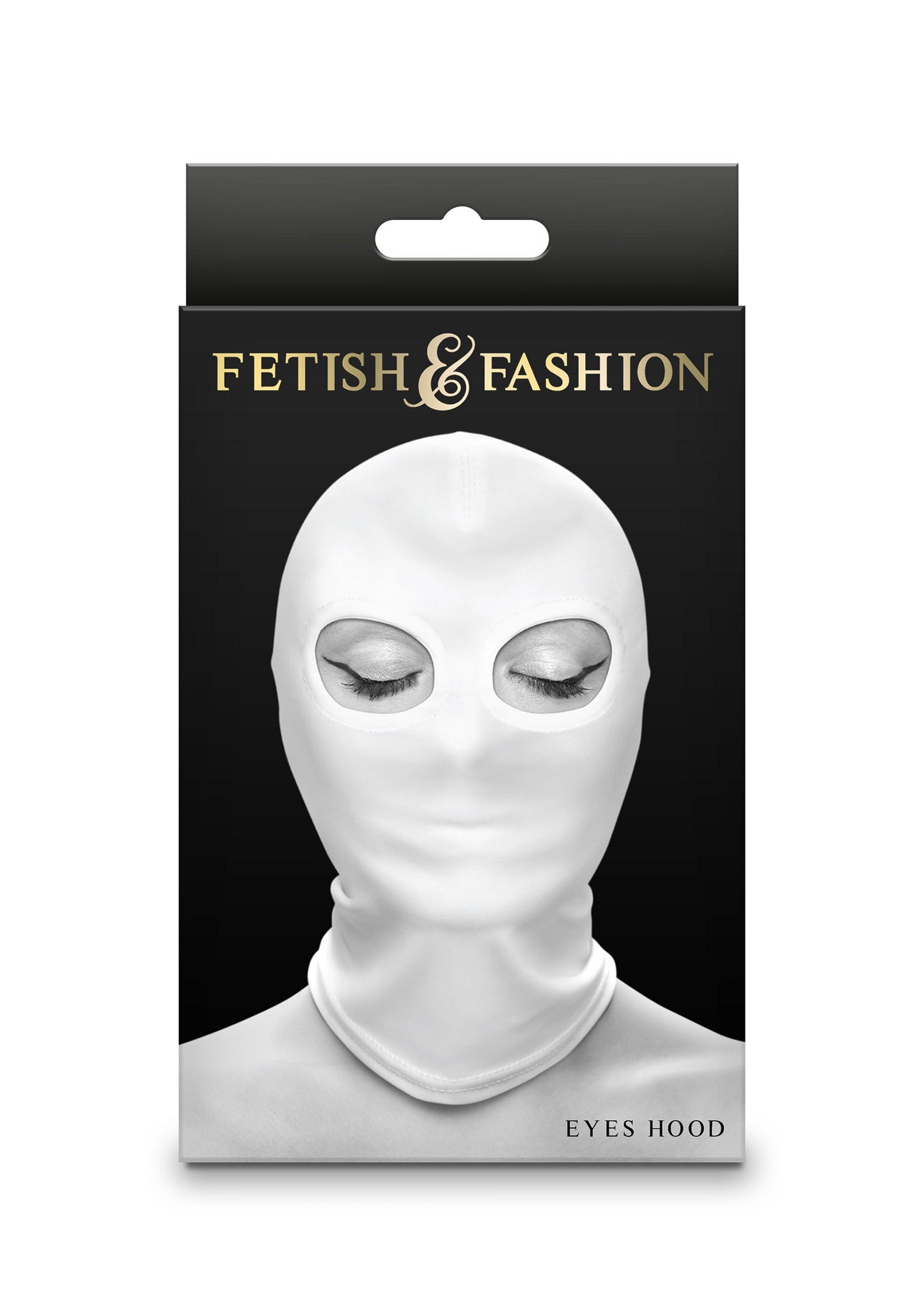 NS Novelties Fetish & Fashion Eyes Hood WHITE - 0