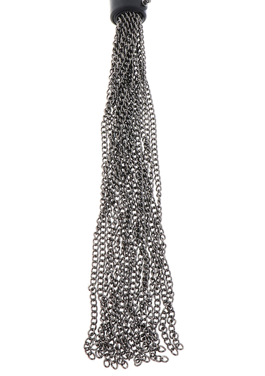 Hidden Desire Masters Real Leather Chain Whip