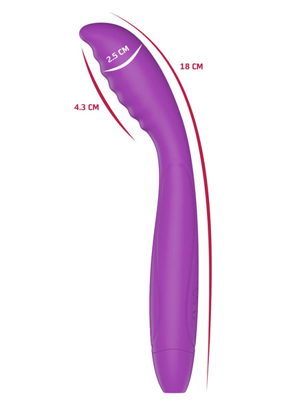 Tapping G-Spot Vibrator PURPLE - 4