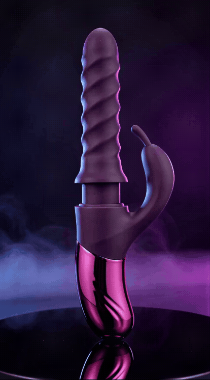 Swirl Rabbit Vibrator PURPLE - 5