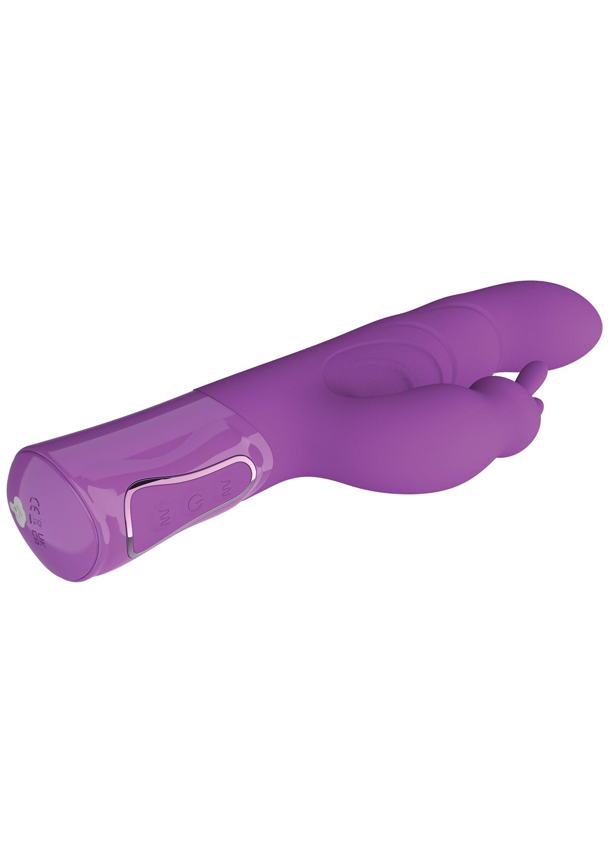 Vibrating G-Spot Thick Rabbit Vibrator PURPLE - 4