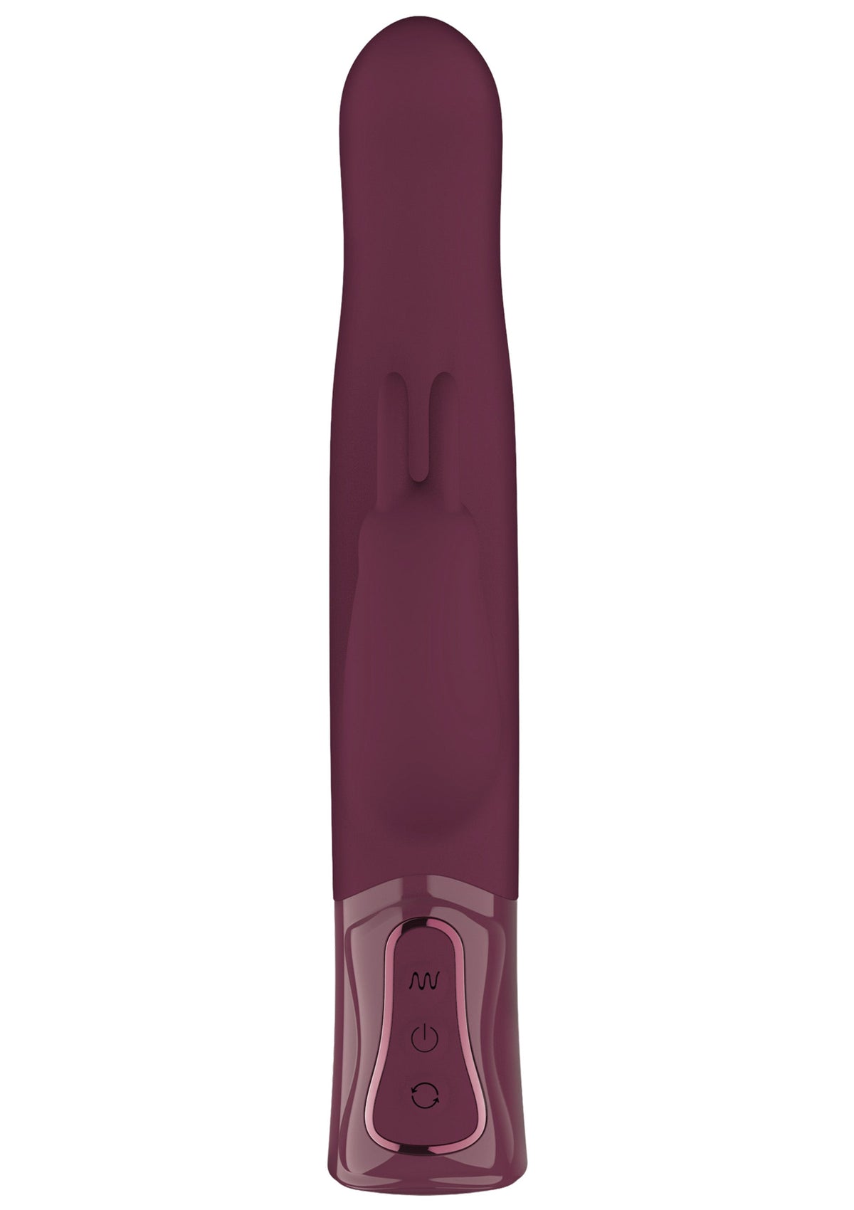 Rotating & Vibrating Thick Rabbit Vibrator PURPLE - 2