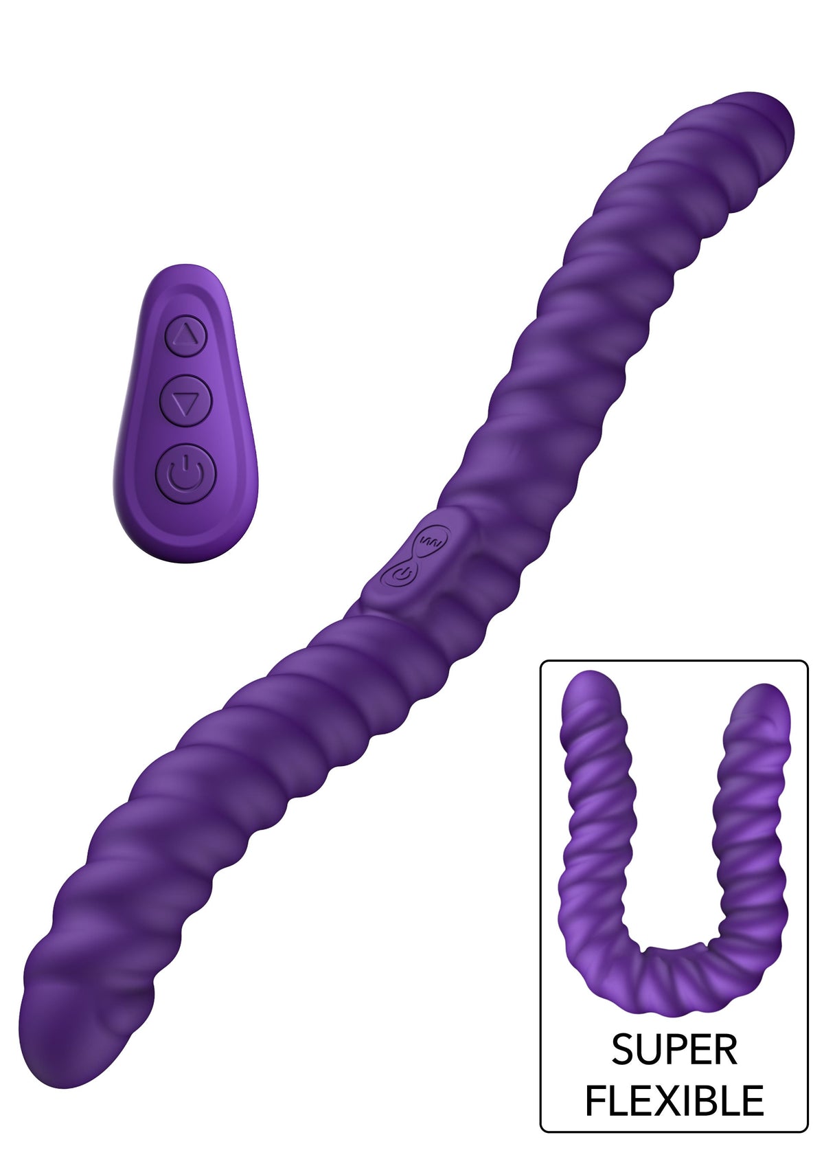 Dual-Sided Flexible Vibrator PURPLE - 3