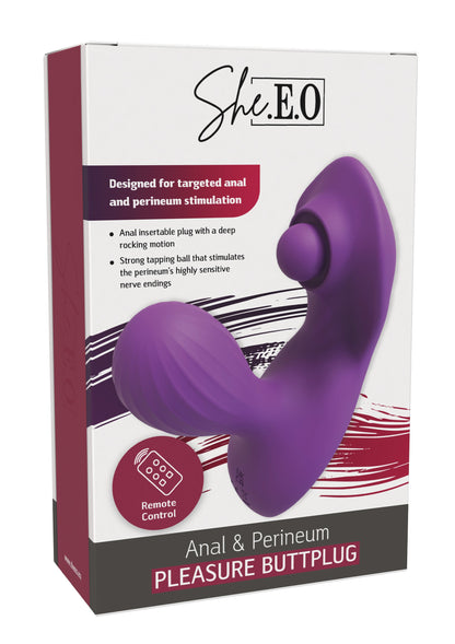 Anal & Perineum Stimulator PURPLE - 1