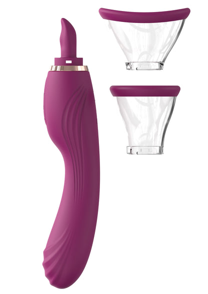 Euphoria Tongue, Suction & Stimulator PURPLE - 4
