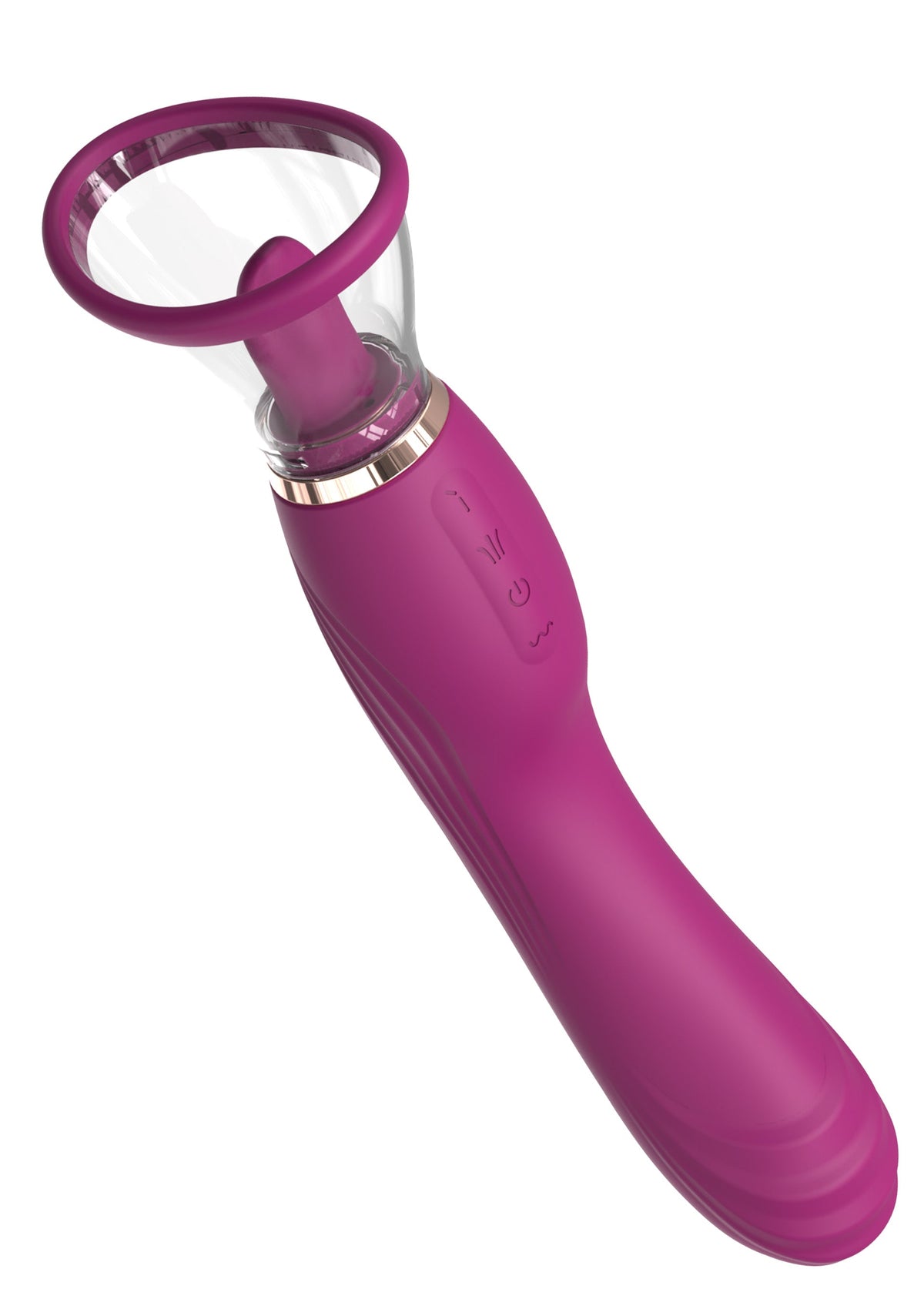 Euphoria Tongue, Suction & Stimulator PURPLE - 5