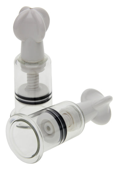 Nipple & Clitoral Suckers S/M WHITE - 1