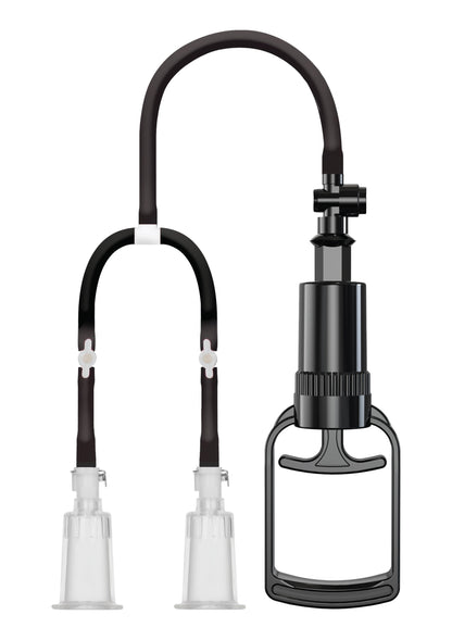 Vacuum Nipple Pleasure Pump M/L BLACK - 0
