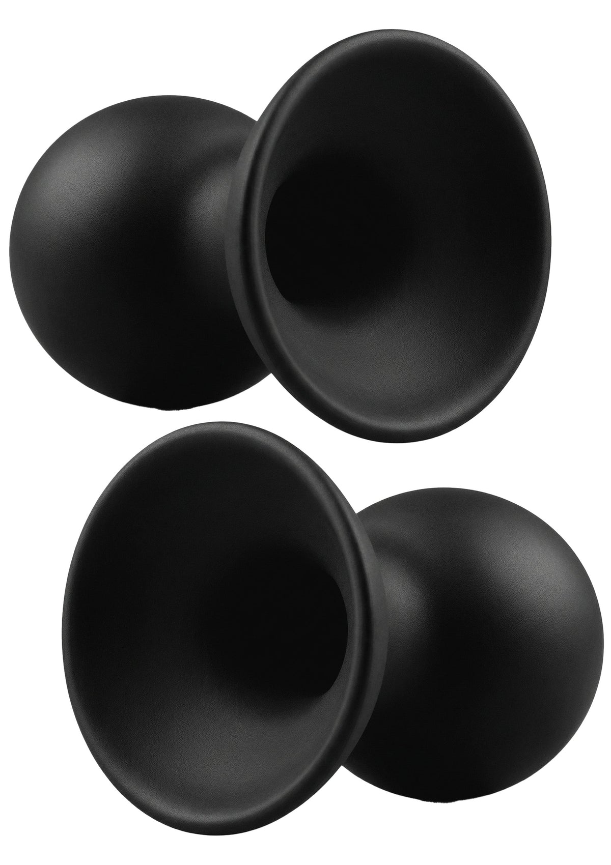 Silicone Nipple Suckers M BLACK - 3