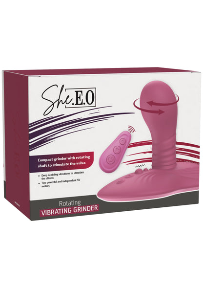 Rotating Vibrating Grinder PINK - 1