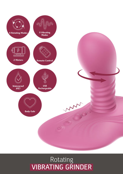 Rotating Vibrating Grinder PINK - 6