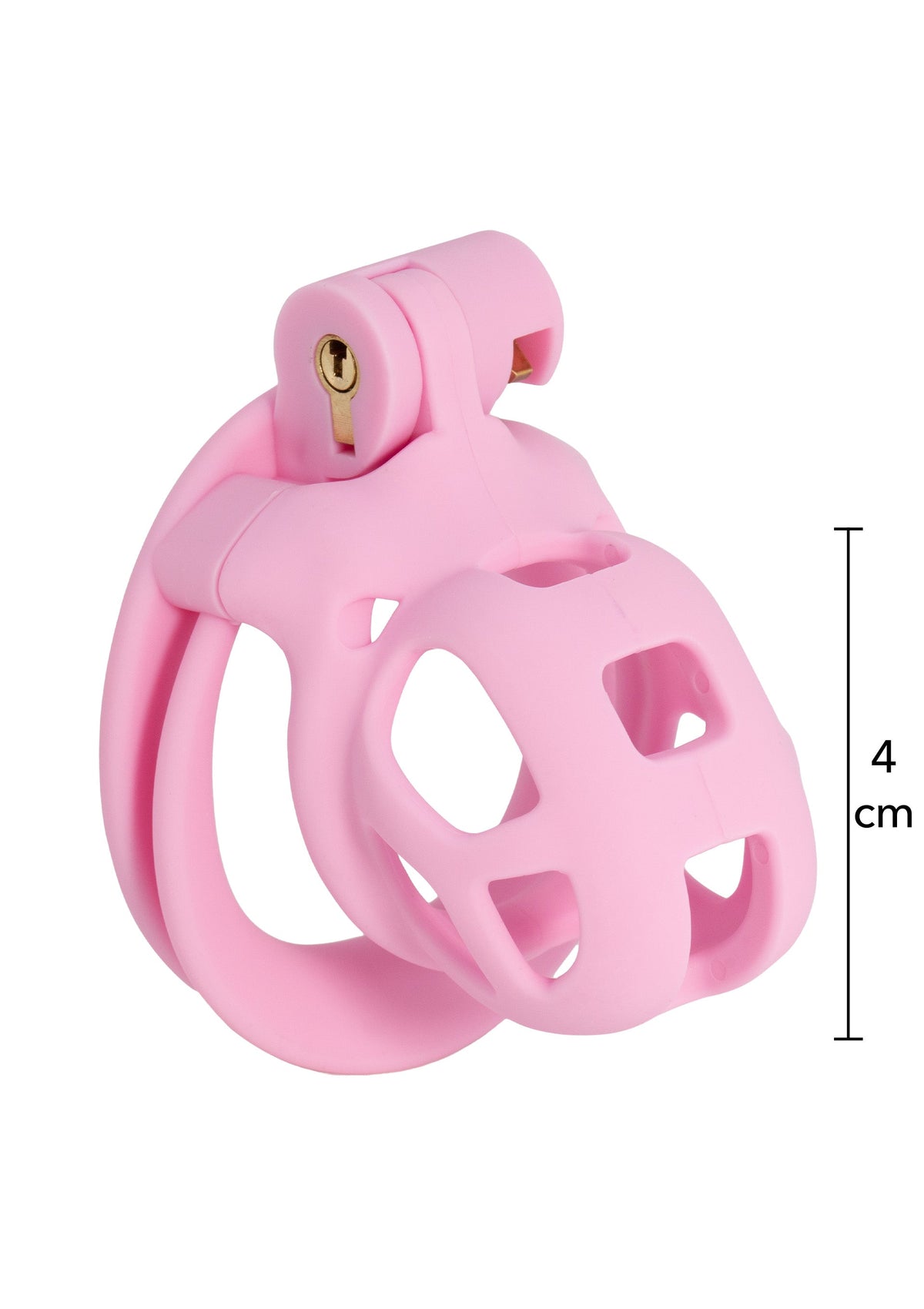 Penis Prison Cock Cage X-Short PINK - 3