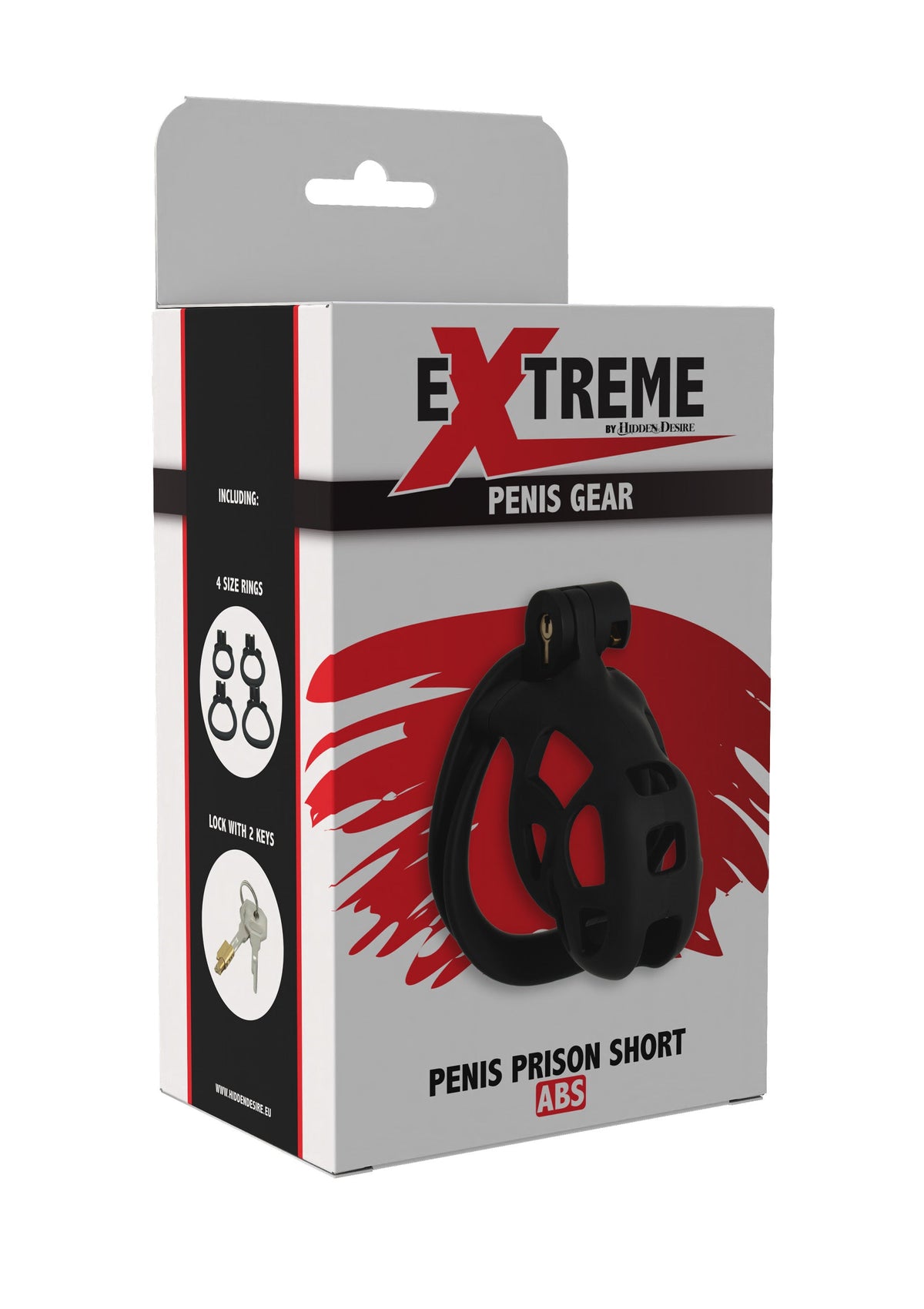 Penis Prison Cock Cage Short BLACK - 1