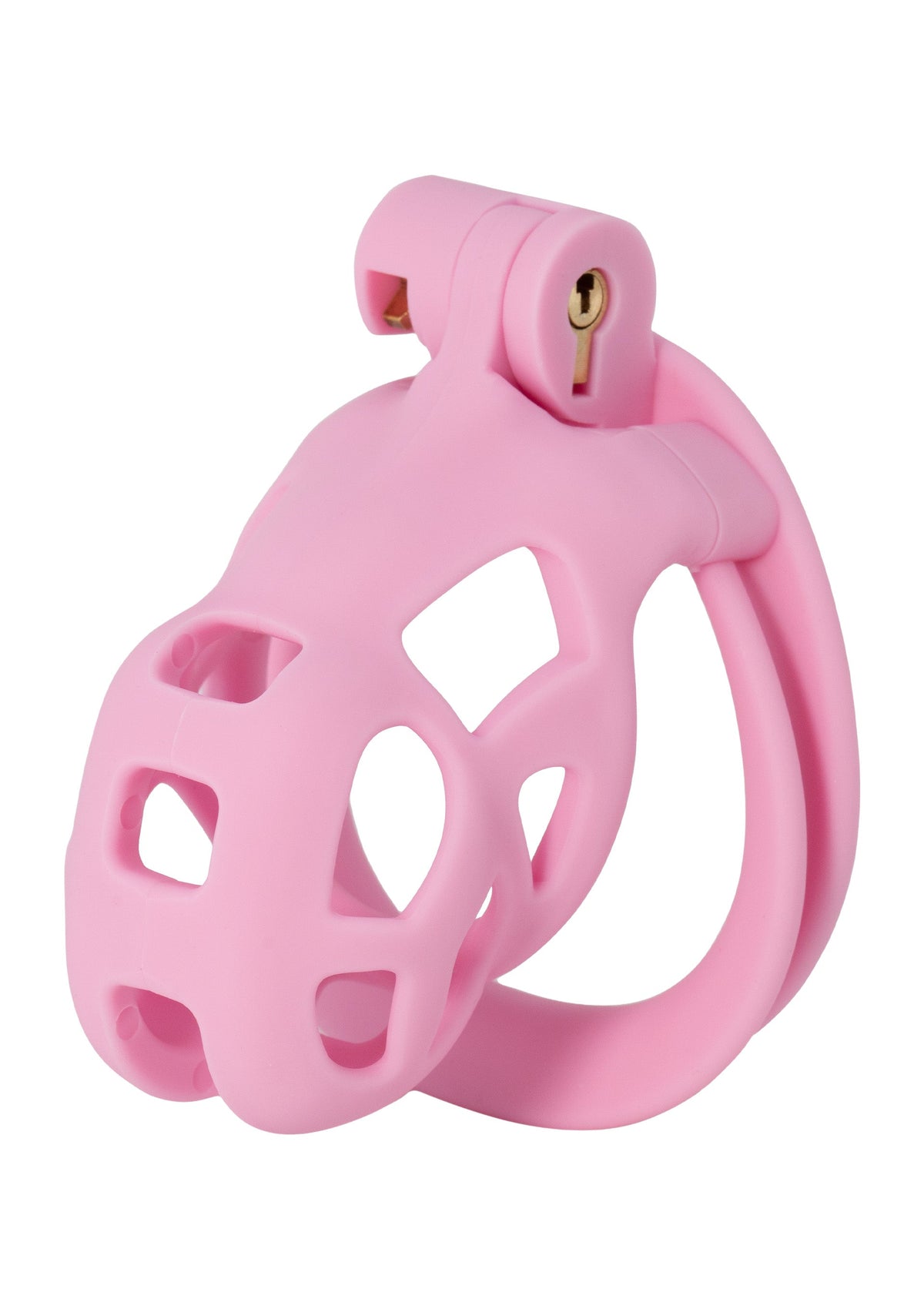 Penis Prison Cock Cage Short PINK - 0