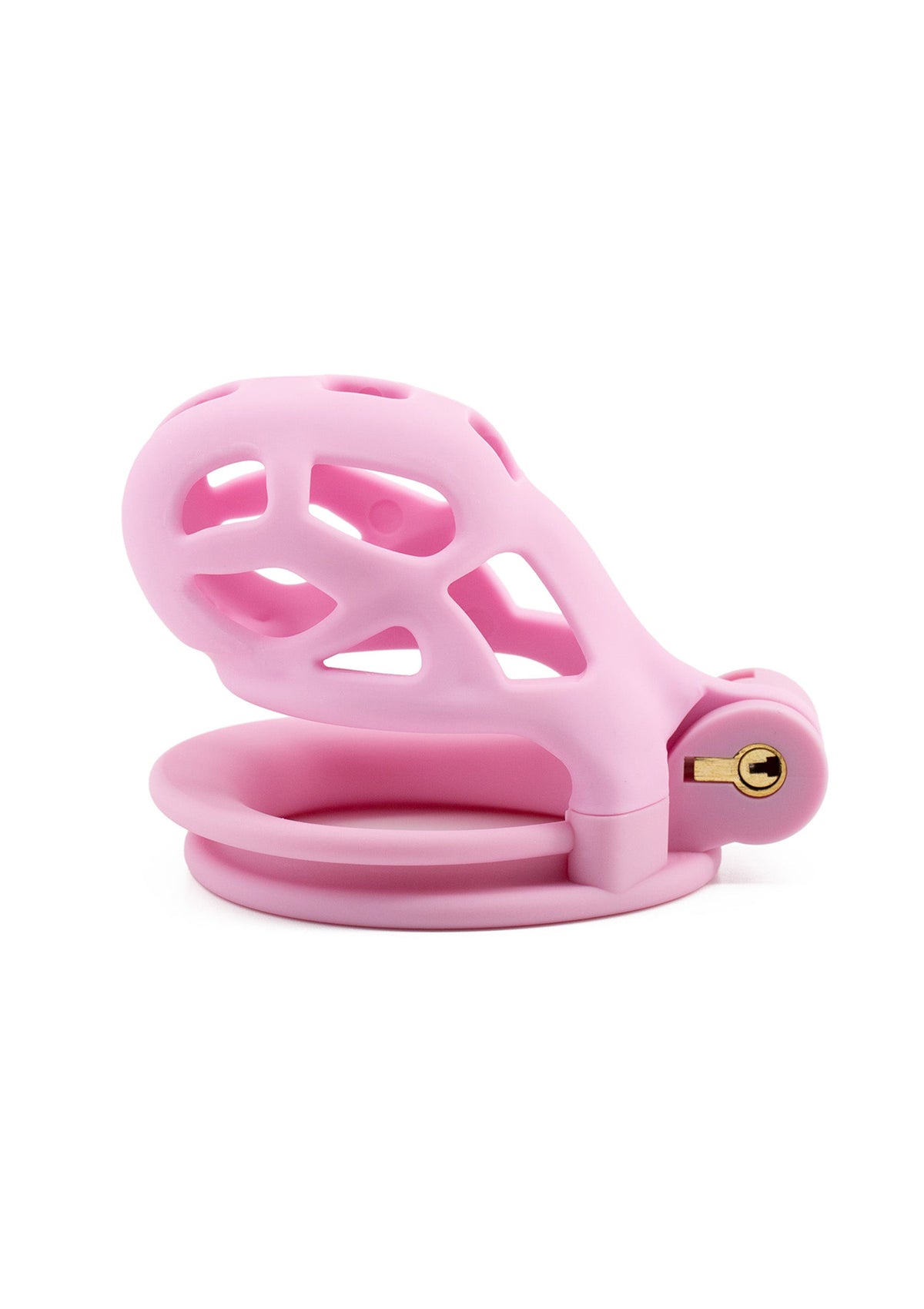 Penis Prison Cock Cage Short PINK - 3
