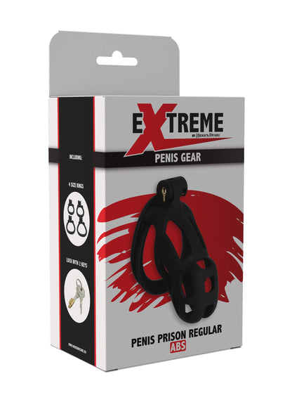 Penis Prison Cock Cage Regular BLACK - 2