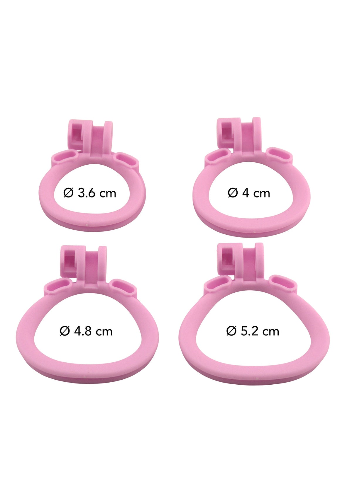 Penis Prison Cock Cage Regular PINK - 4