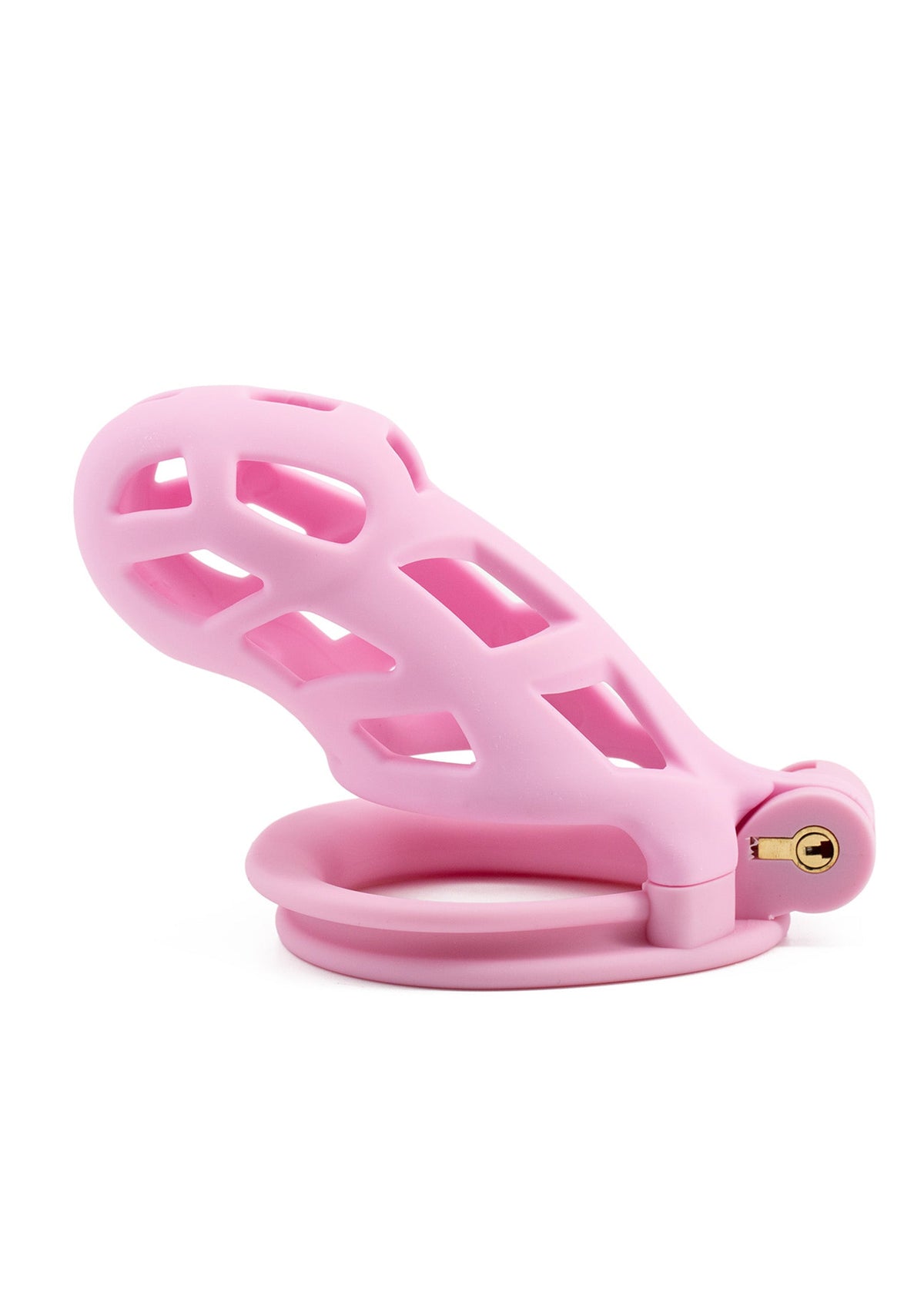 Penis Prison Cock Cage Long PINK - 3