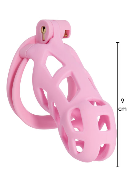 Penis Prison Cock Cage Long PINK - 4