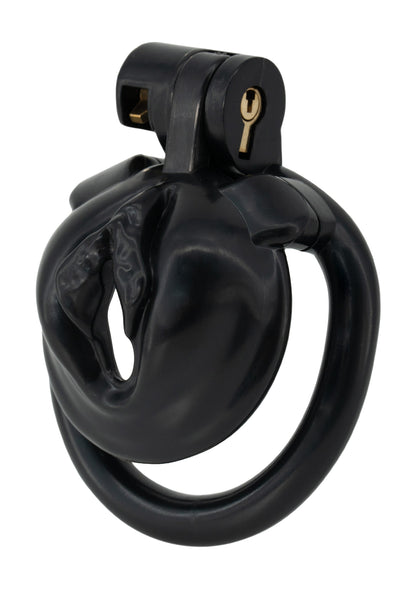 Sissy Trainer Cock Lock X-Short BLACK - 0