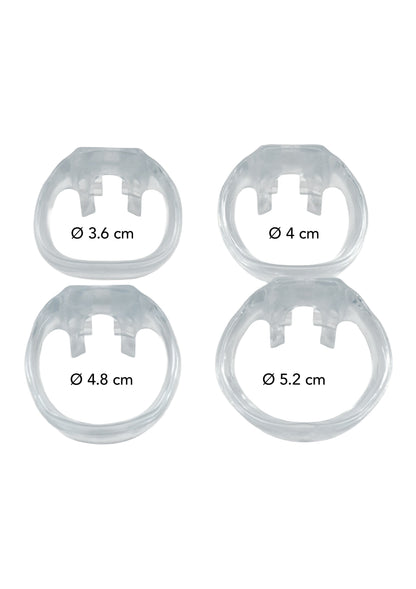 Clear Control Cock Cage X-Short CLEAR - 4