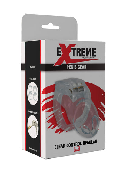 Clear Control Cock Cage Regular CLEAR - 2