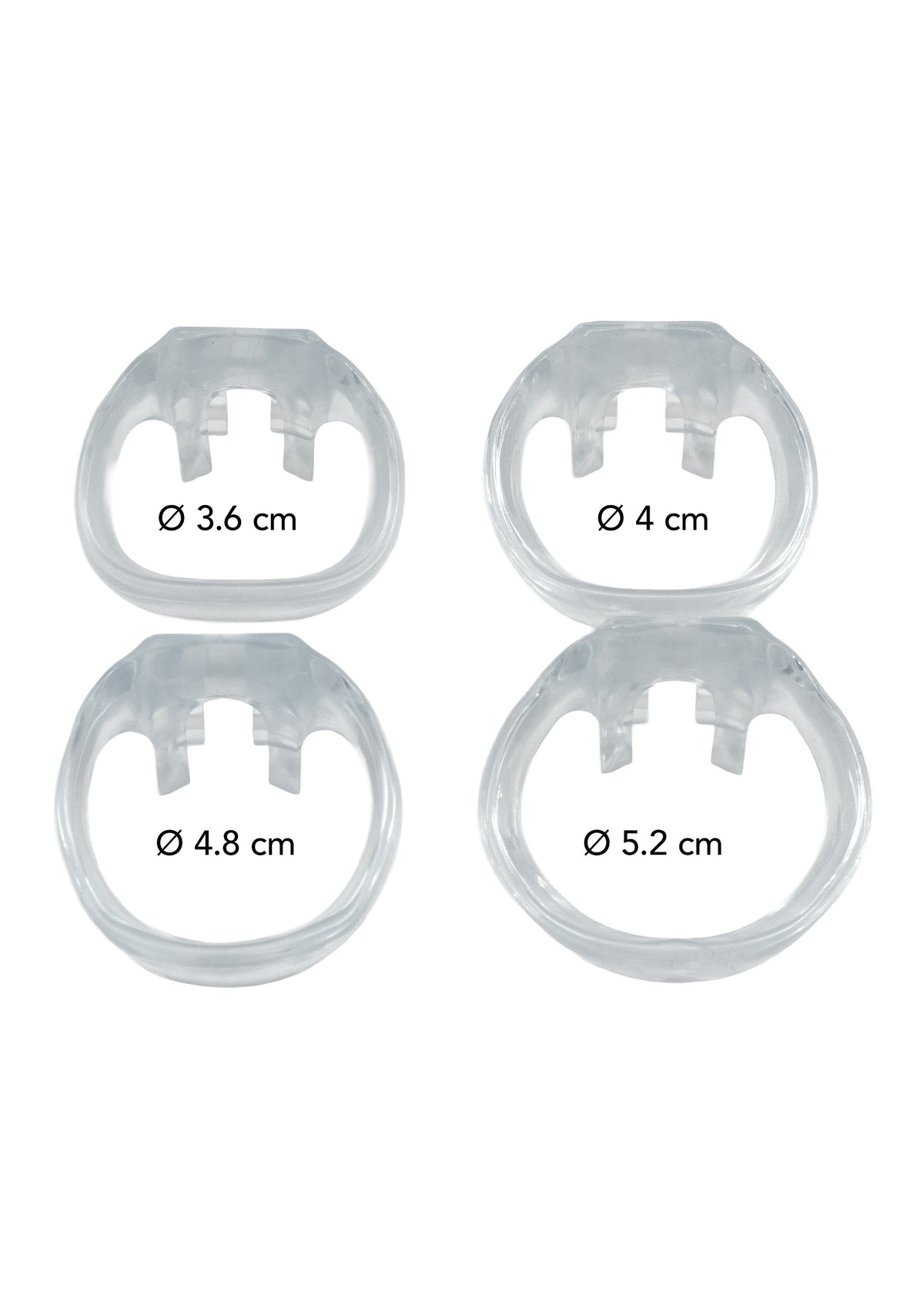 Clear Control Cock Cage Long CLEAR - 4