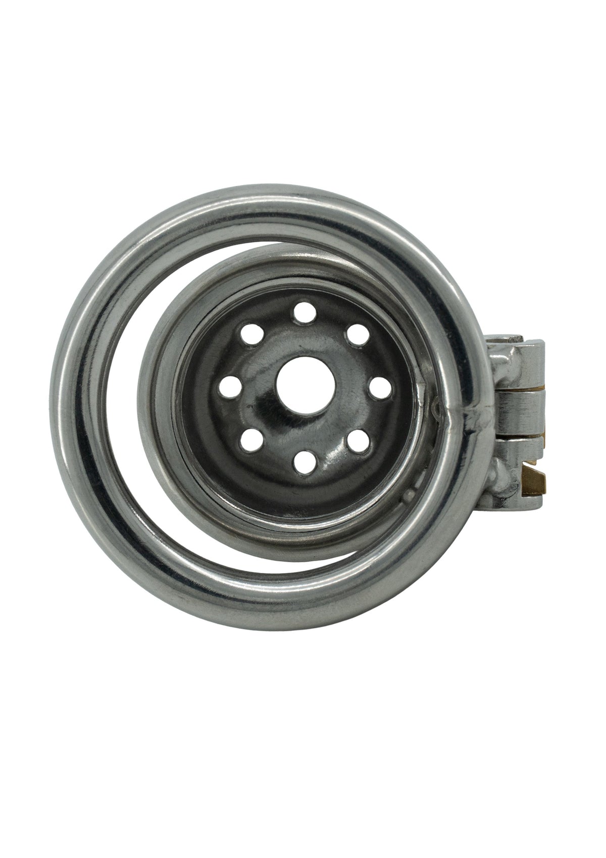 Stainless Cock Vault X-Short SILVER - 4