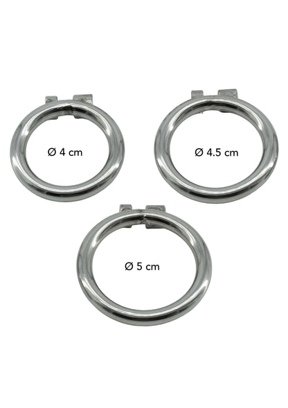 Stainless Cock Vault X-Short SILVER - 5