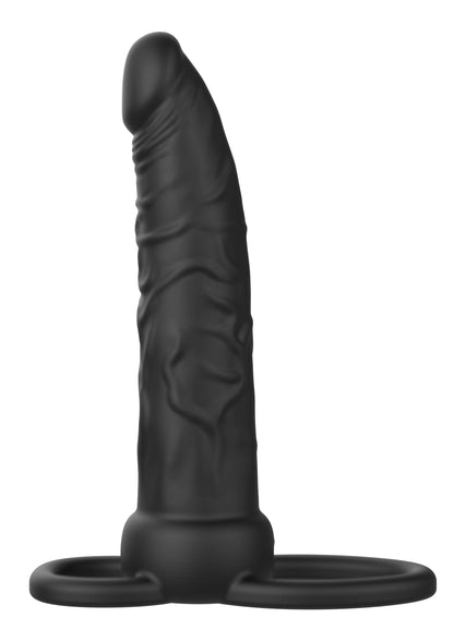 Vibrating Double Trouble Anal Penetrator BLACK - 4
