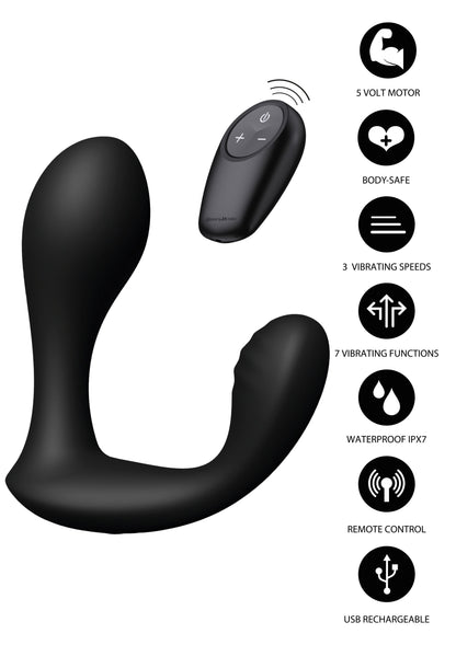 Bullseye Prostate Plug BLACK - 4