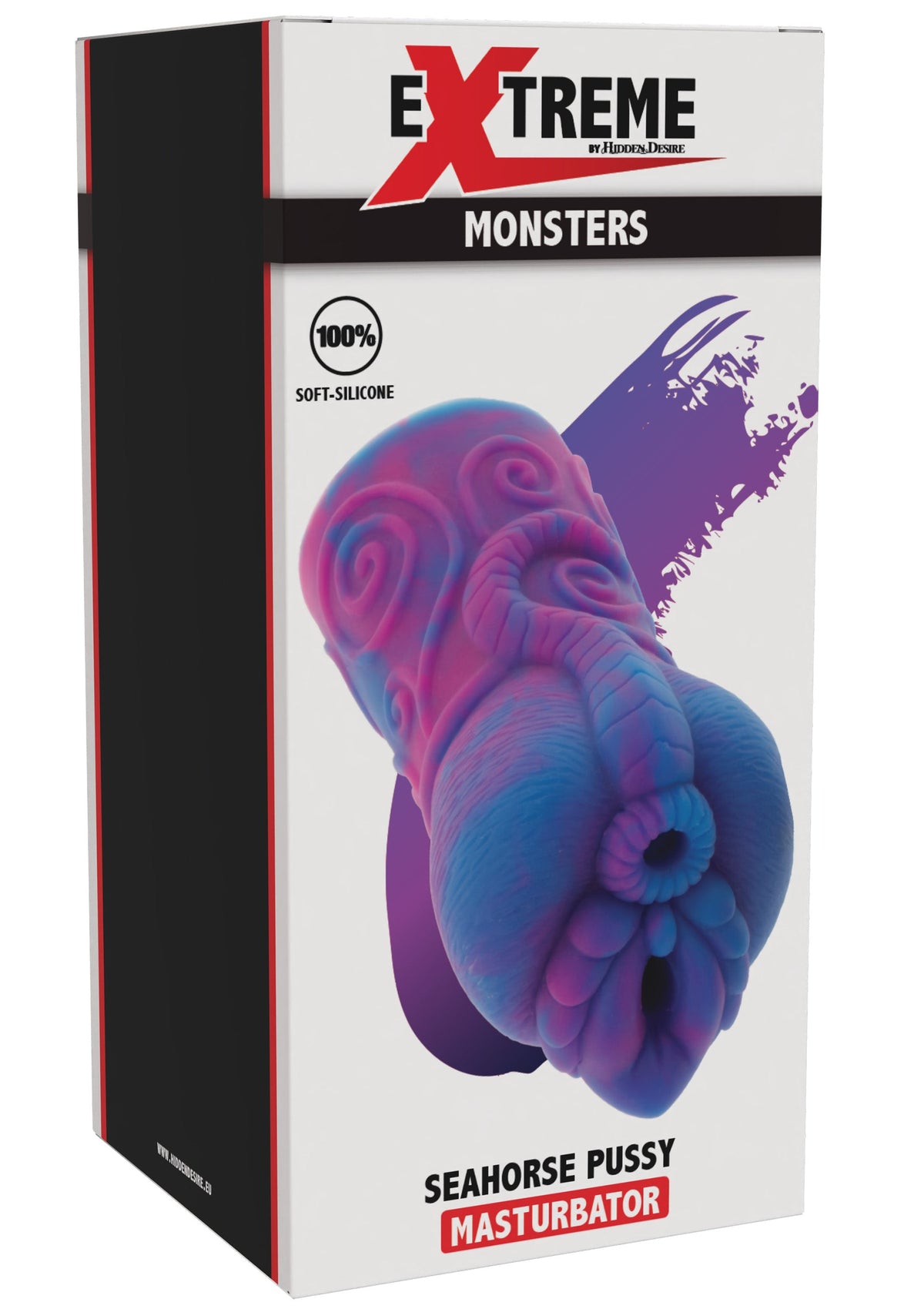 Seahorse Pussy Masturbator PURPLE - 1