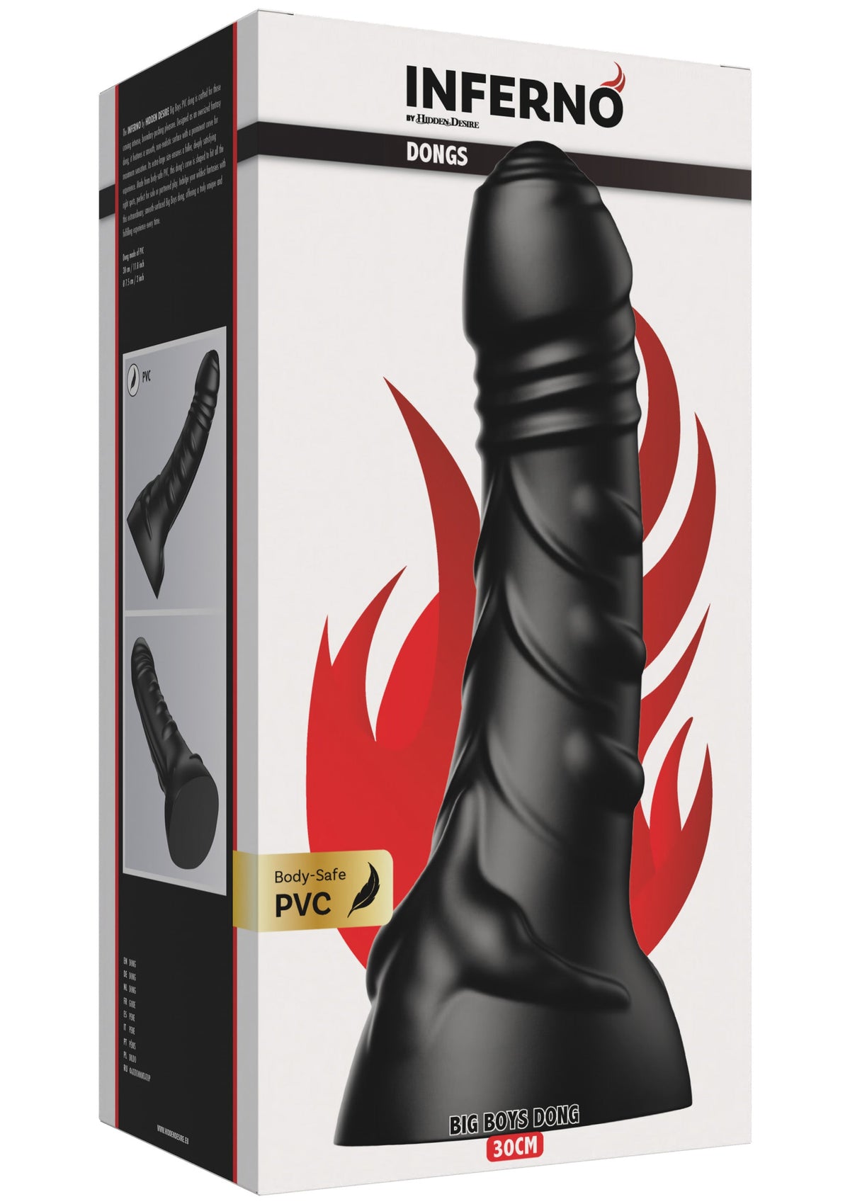 Big Boys Dong PVC 30.5 cm BLACK - 1