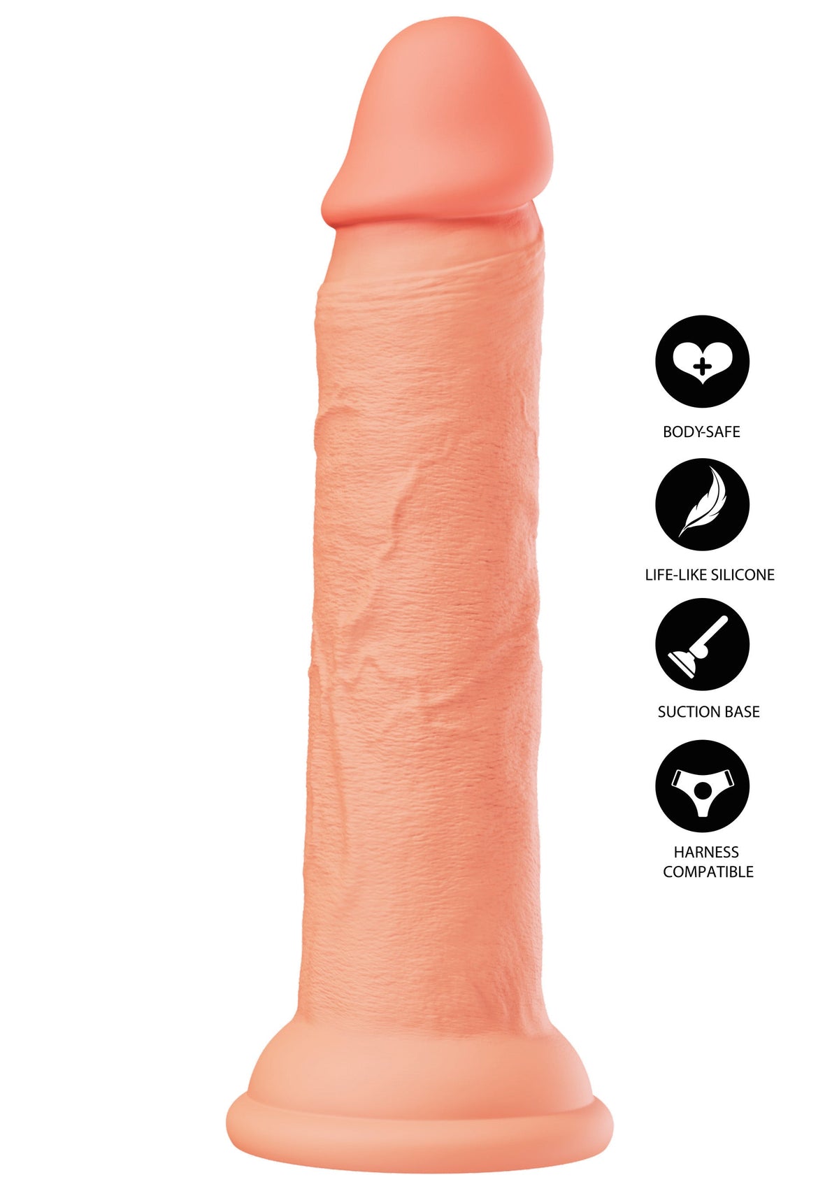 Realistic Dong Liquid Silicone 17 cm SKIN - 5