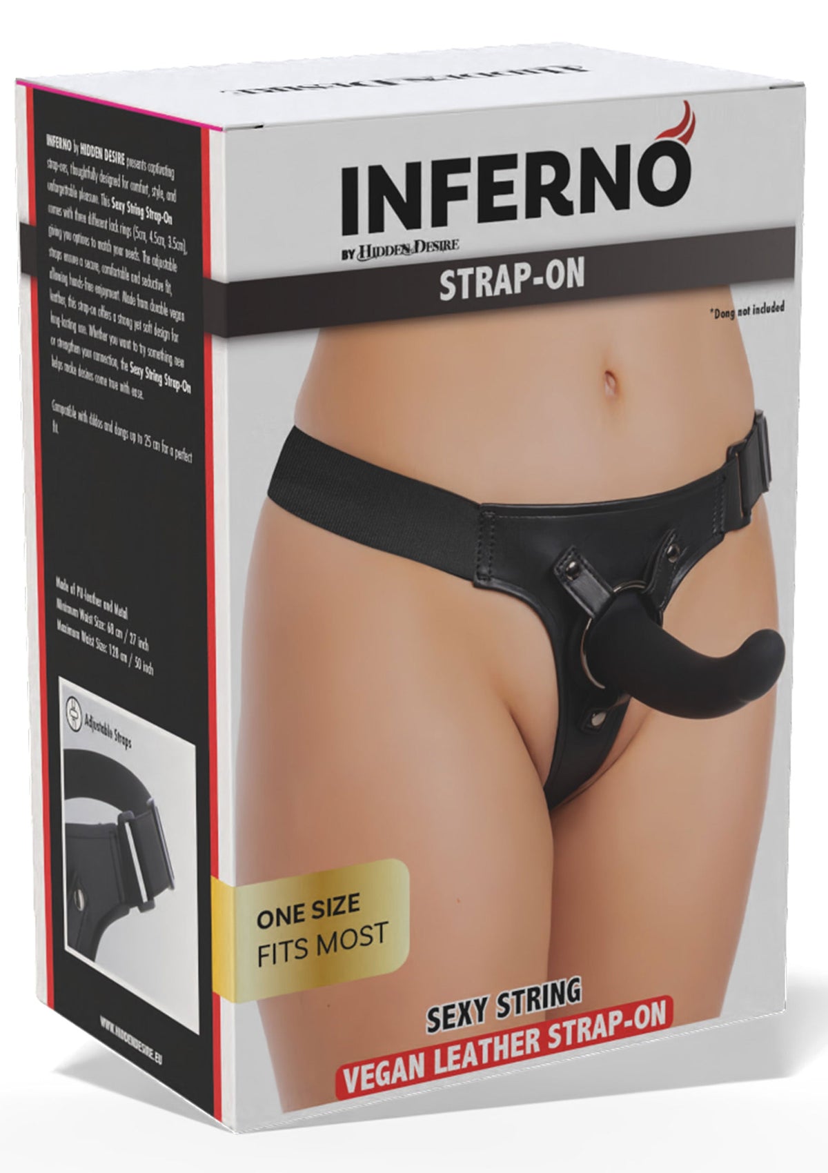 Sexy String Strap-On BLACK - 2