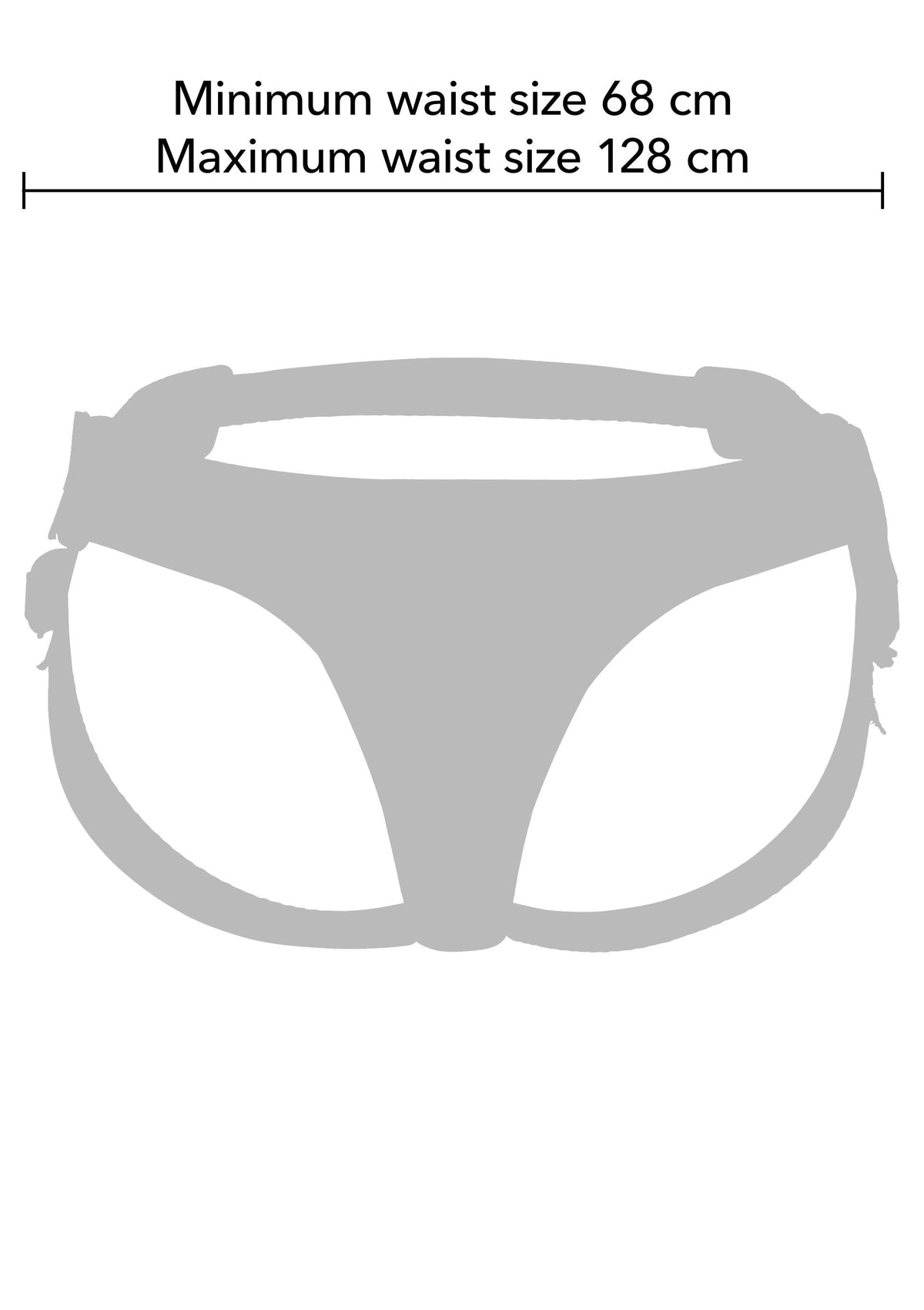 Brazillian Deluxe Strap-On BLACK - 1