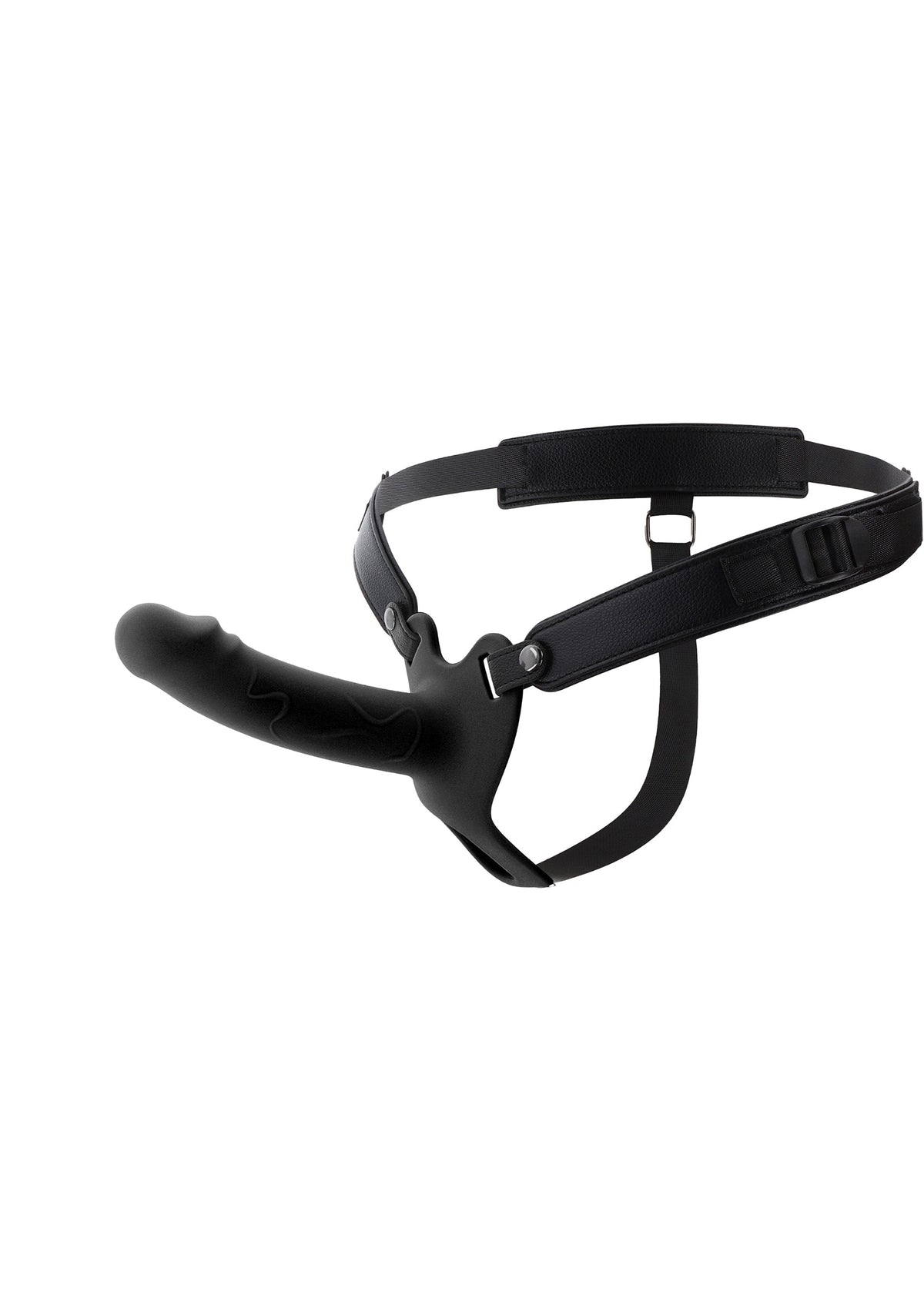 Hollow Penis Strapon 16cm BLACK - 4