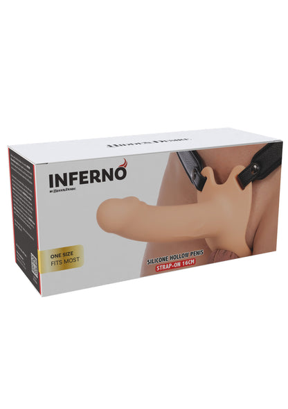 Hollow Penis Strapon 16cm SKIN - 2