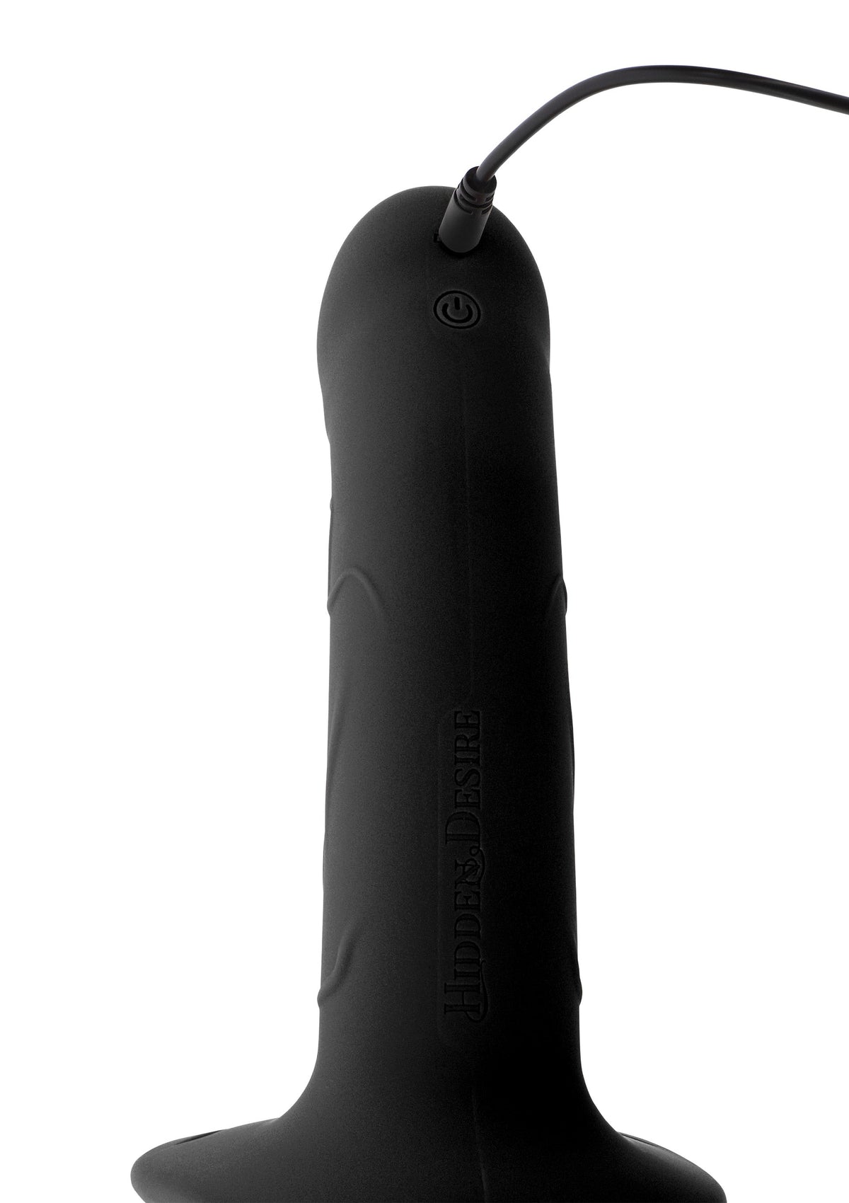 Hollow Penis Strapon Vibrating 20cm BLACK - 6