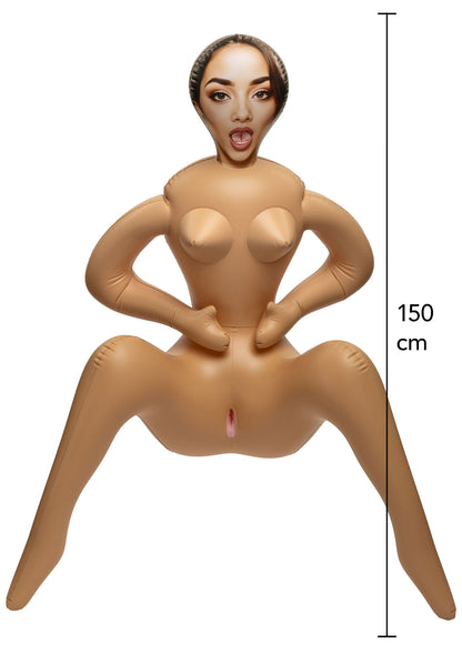 Spicy Sofia Latina Inflatable Doll CARAMEL - 2